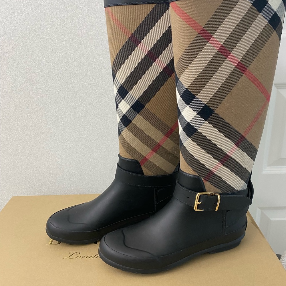 Authentic Burberry Rain Boots